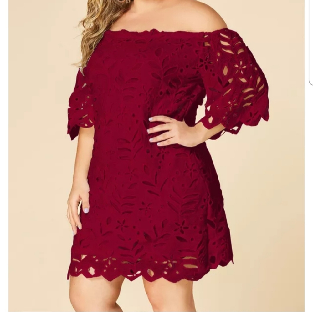 Red Lace Dress